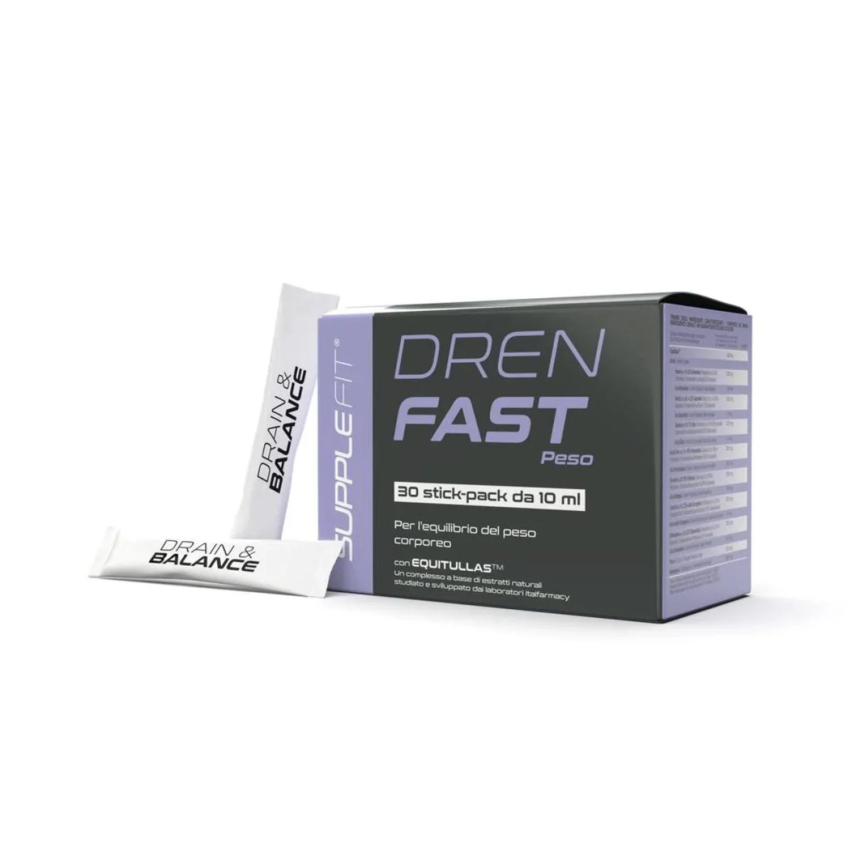 DREN FAST - Pour l'équilibre du poids corporel - avec Equitullas™ - 300 ml