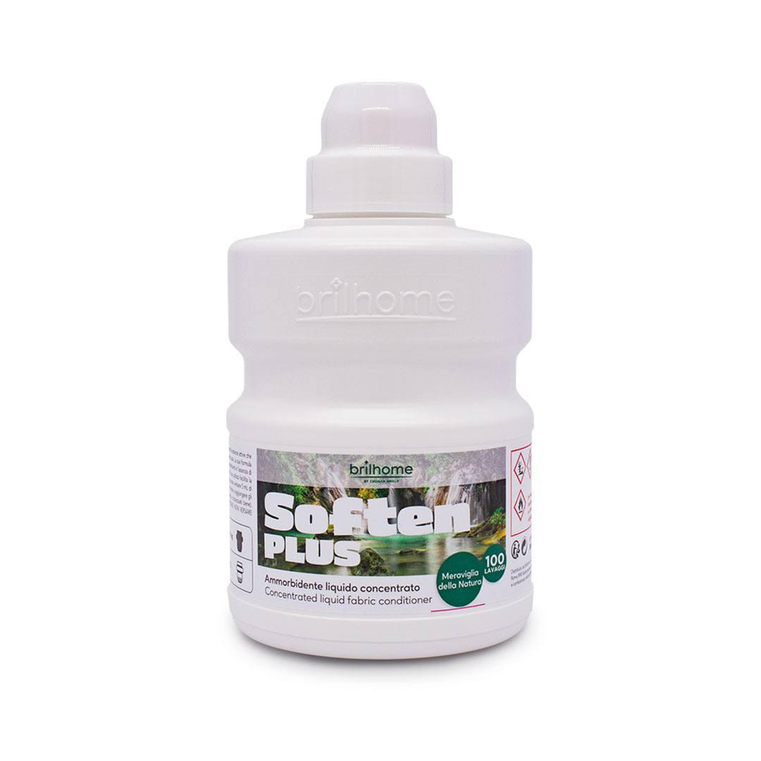 SOFTEN PLUS® | Merveilles de la Nature Adoucissant liquide concentré — 100 lavages · Formule 100% Végane
