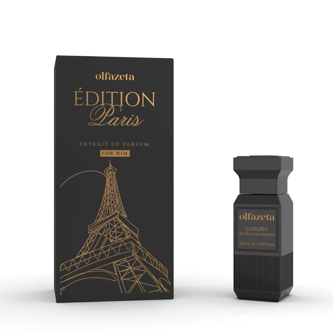 Mystère – Extrait de Parfum Homme 30% – Édition Paris – 50 ml