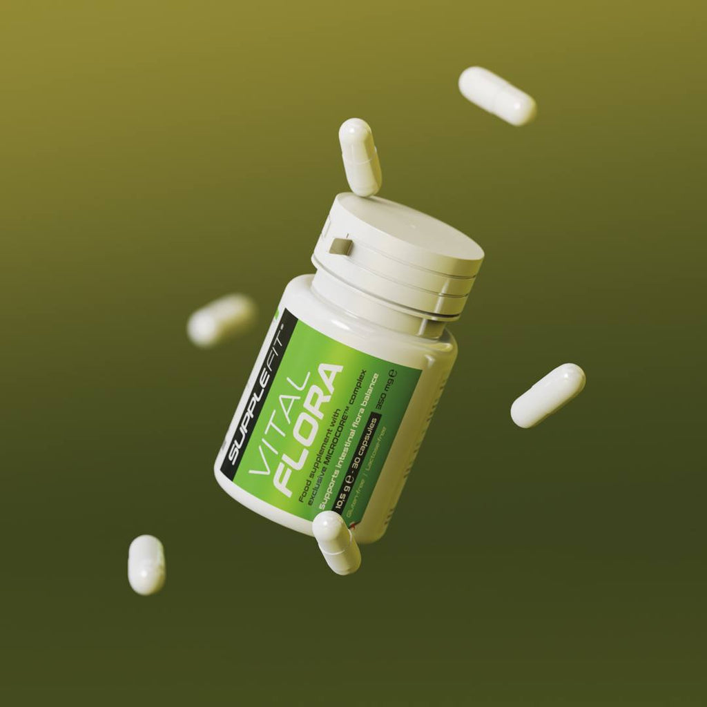 VITALFLORA – Complément alimentaire probiotique – 30 capsules de 350 mg
