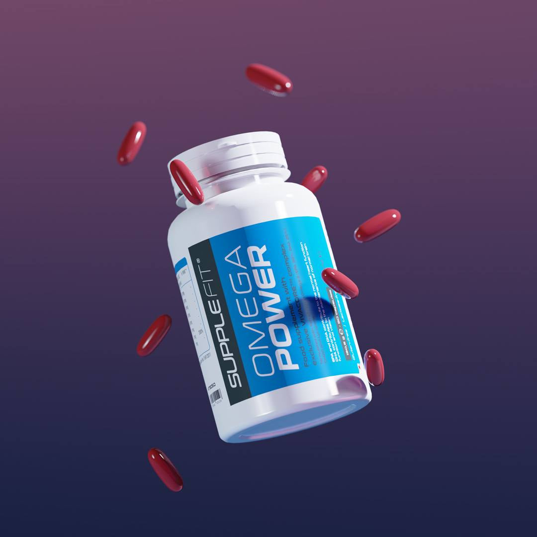 OMEGAPOWER – Oméga-3 en capsules molles – 90 capsules de 1450 mg