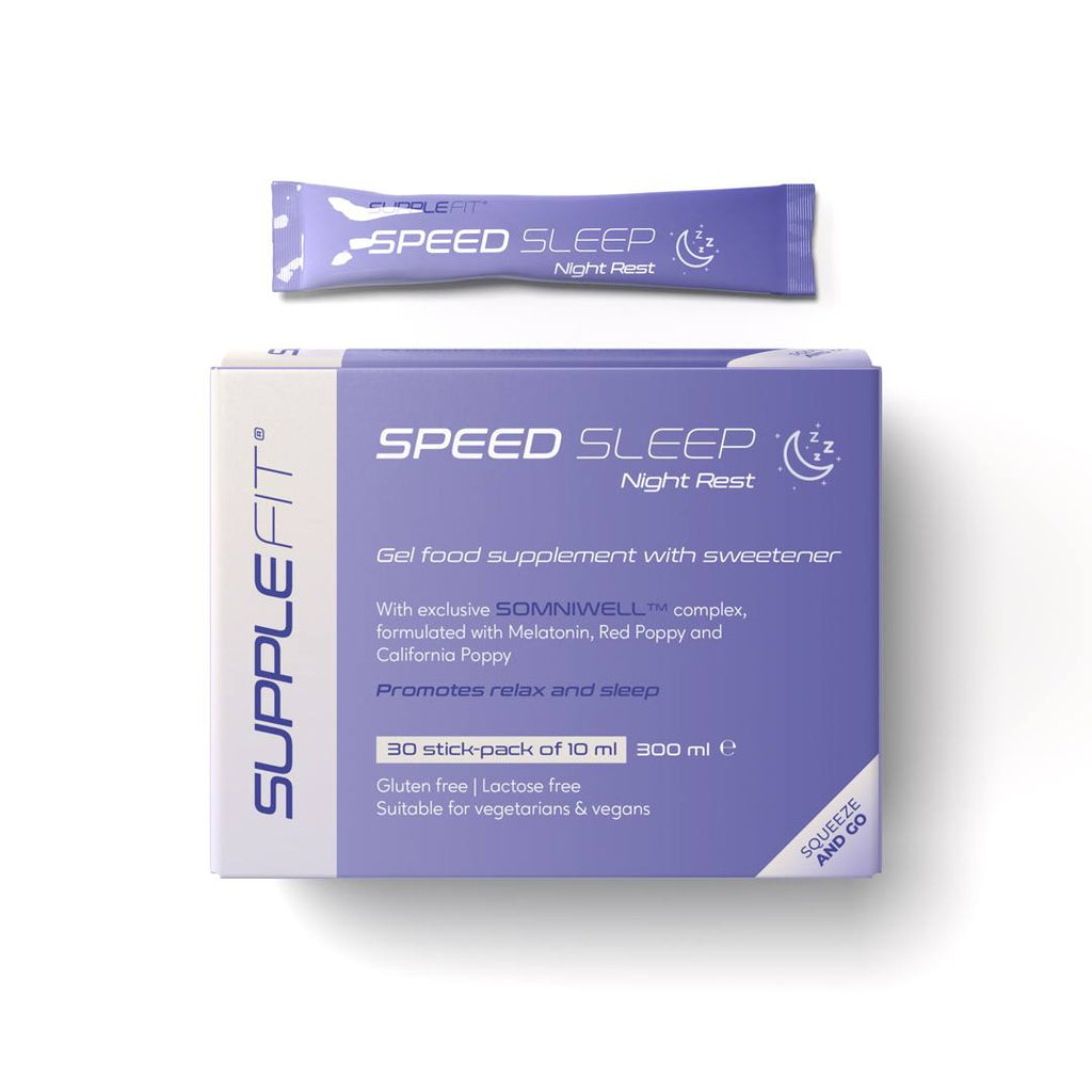 SPEEDSLEEP – Complément alimentaire en gel pour le repos – 30 sticks de 10 ml