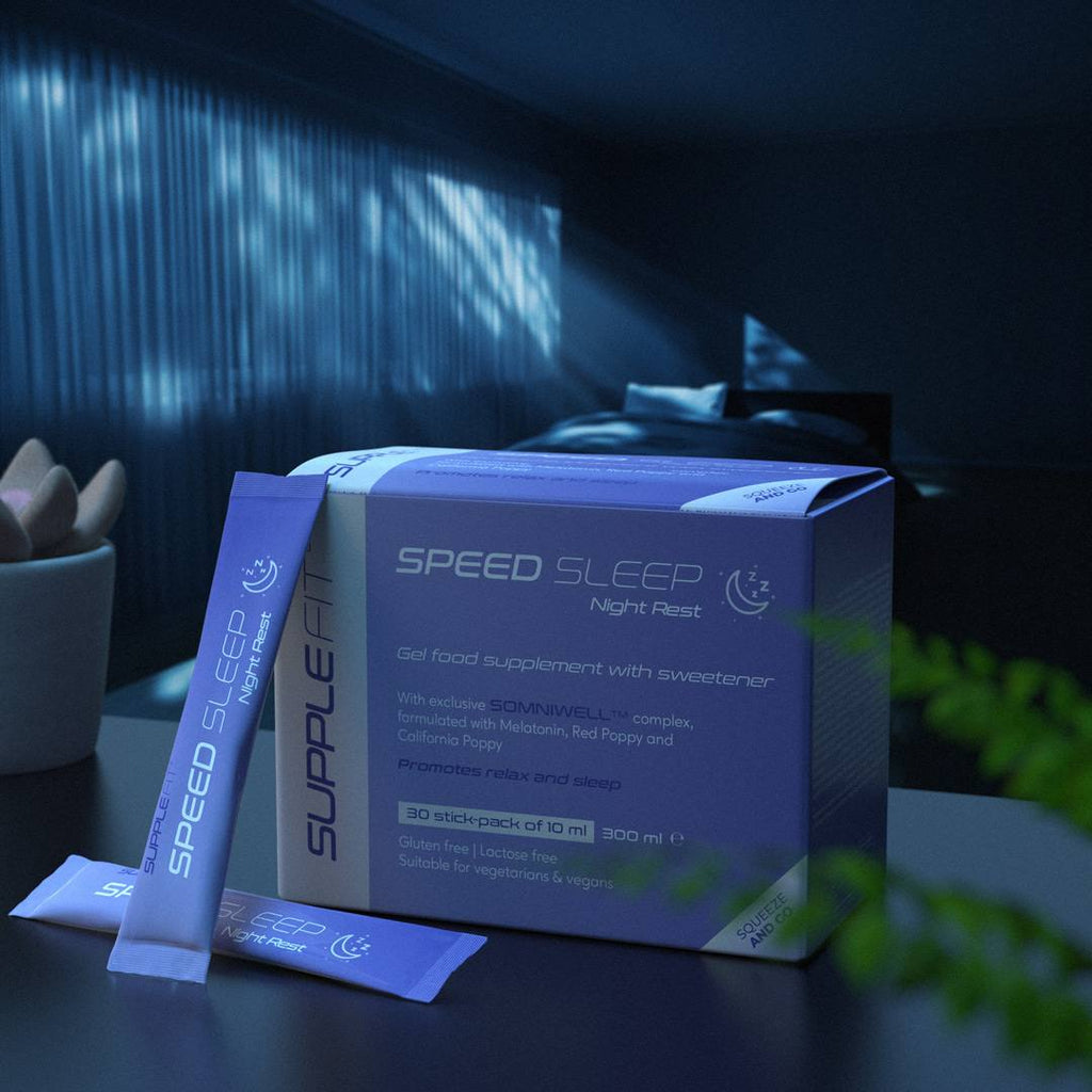 SPEEDSLEEP – Complément alimentaire en gel pour le repos – 30 sticks de 10 ml