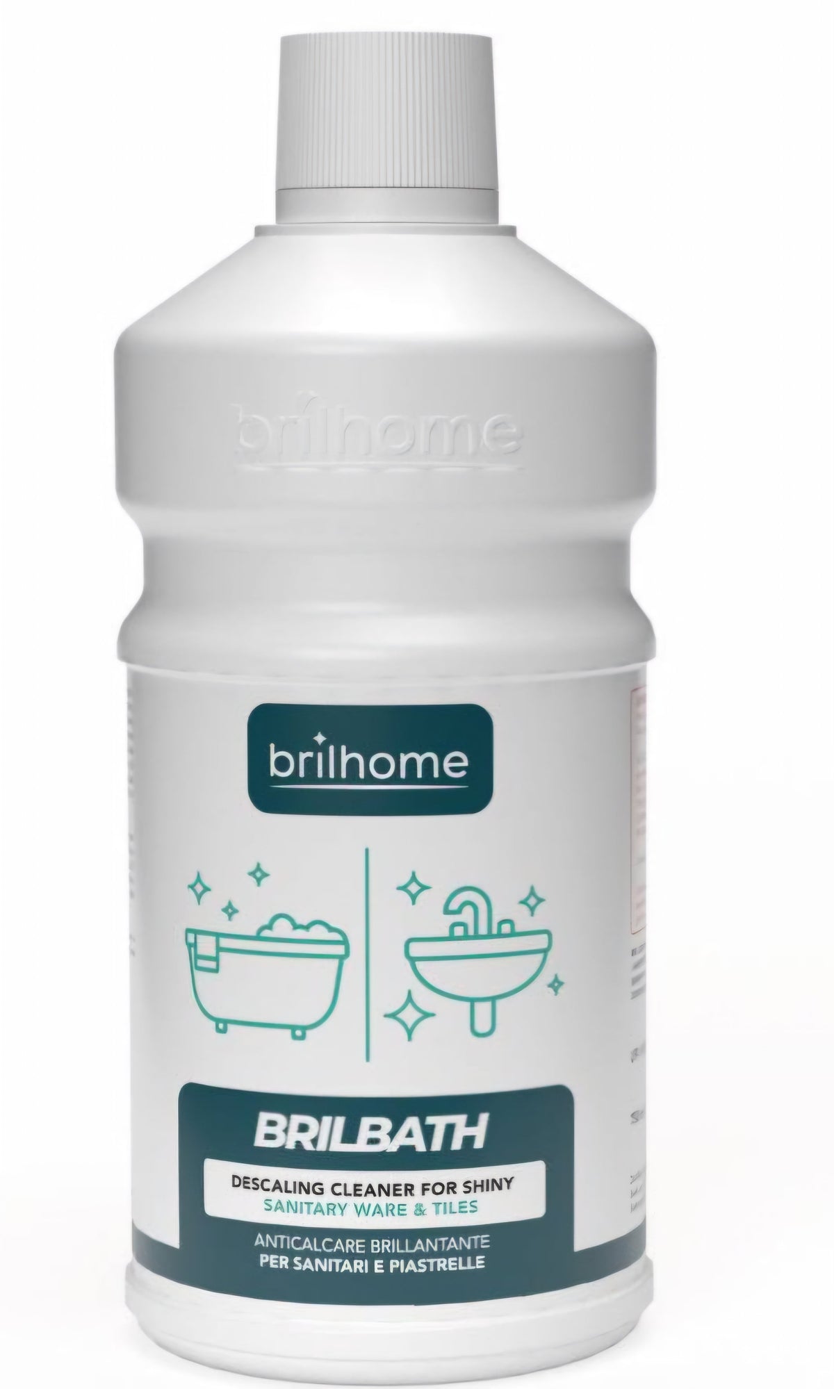 Brilbath- nettoyant anticalcaire polissant - 750 ml