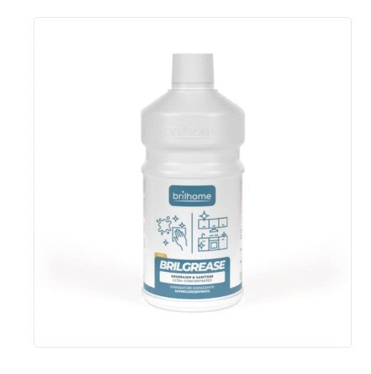 Brilgrease – Dégraissant et assainissant ultra-concentré